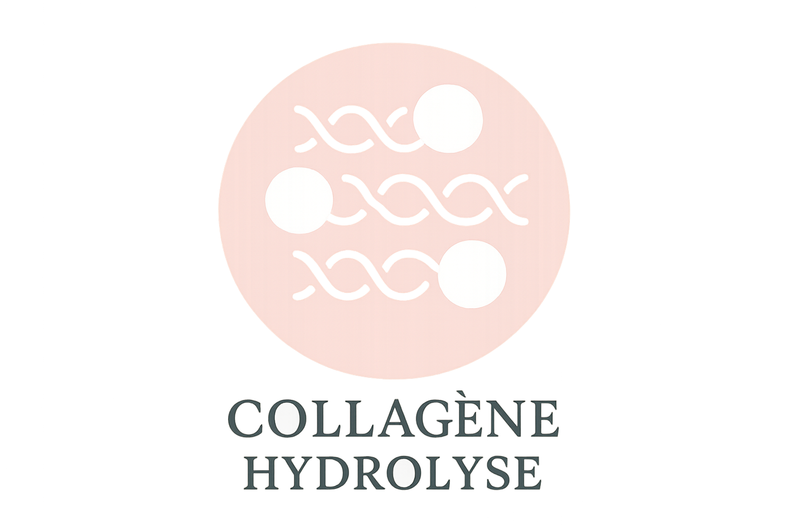 Donne moi une icône professionnelle du Collagène hydrolysé en français 
